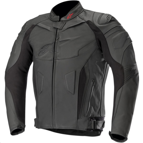 Alpinestars - Alpinestars GP Plus R Leather Jacket V2 - 3100517-1100-60 - Black/Black 50
