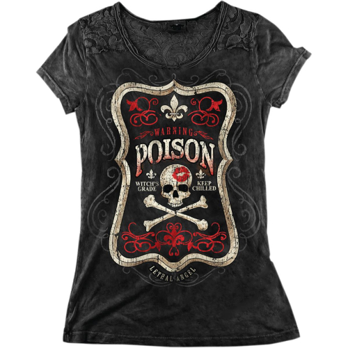 Lethal Threat - Lethal Threat Poison Womens T-Shirt - LA205481X - Black 1XL