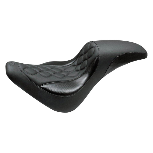 Mustang - Mustang Tripper Fastback Seat - Double Helix Stitch - 75065