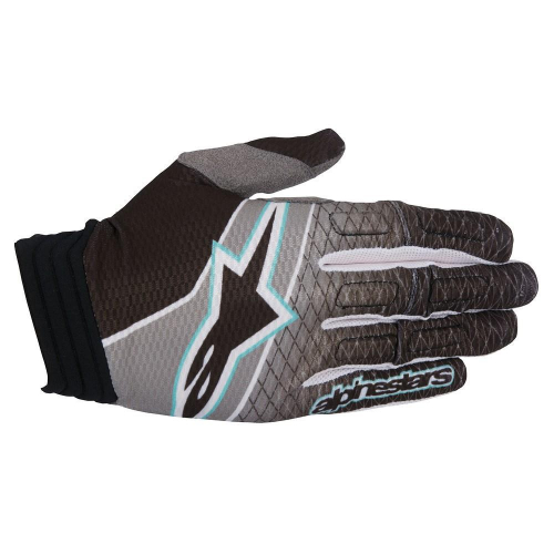 Alpinestars - Alpinestars Aviator Gloves (2017) - 356031710162X - Black/Dark Gray/Teal 2XL