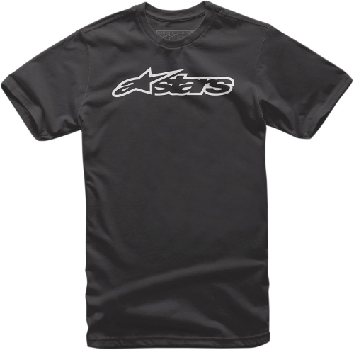 Alpinestars - Alpinestars Blaze Youth T-Shirt - 3038-72000-1020-L Black/White Large