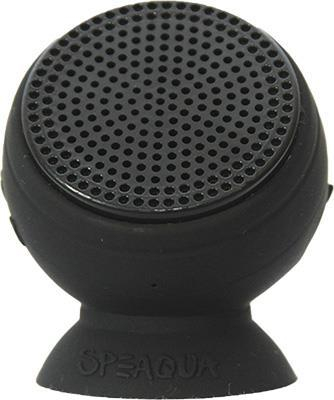 Speaqua - Speaqua Barnacle Plus Waterproof Wireless Speaker - Black - BP1001