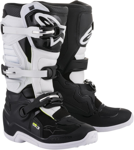 Alpinestars - Alpinestars Stella Tech 3 Womens Boots - 2013218-12-6 Black/White Size 6