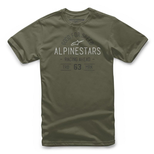 Alpinestars - Alpinestars Tribute T-Shirt - 1038-72034-690-XL - Military X-Large
