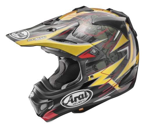 Arai Helmets - Arai Helmets VX-Pro4 Tickle Helmet - 807493 - Red Large