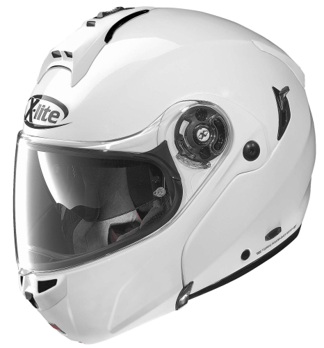 X-lite - X-lite X-1004 Elegance NCom Helmets - XF-1-XT0114 - Metal White X-Large