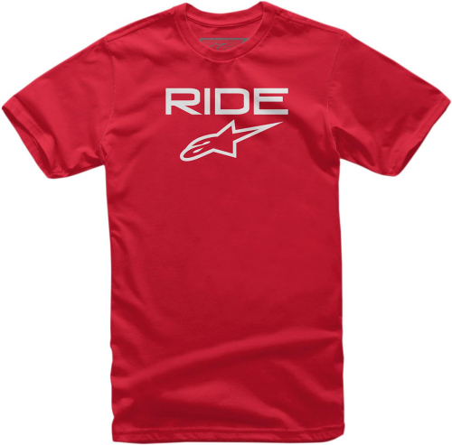 Alpinestars - Alpinestars Ride 2.0 Youth T-Shirt - 3038-72010-3020-M Red/White Medium