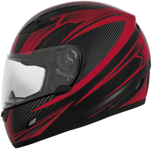 Cyber Helmets - Cyber Helmets US-39 Street Pro Helmet - 641636 - Red Small