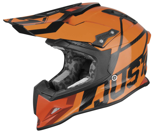 Just 1 - Just 1 J12 Unit Carbon Helmet - 6063230151045-04 - Fluorescent Orange Medium
