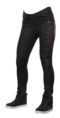 Speed & Strength - Speed & Strength Cat Outa Hell Yoga Moto Womens Pants - 1107-1507-3906 - Black/Charcoal 6