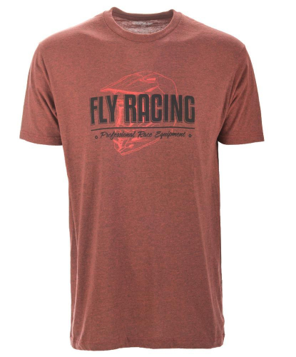 Fly Racing - Fly Racing Era T-Shirt  - 352-1022L - Brick Black Heather Large