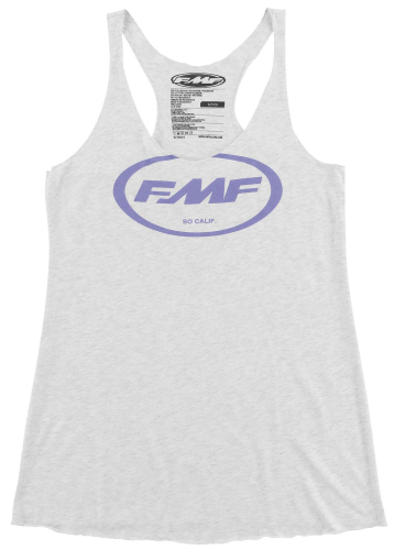 FMF Racing - FMF Racing SFD Womens Tank Top - F154S23103-WHT-XL - White Large