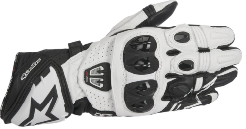 Alpinestars - Alpinestars GP Pro R2 Gloves - 355671712M - Black/White Medium