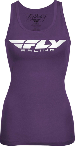Fly Racing - Fly Racing Corporate Womens Tank Top - 356-6135L Purple Large