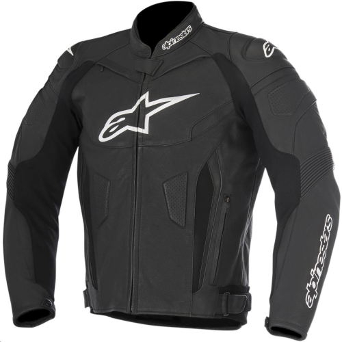 Alpinestars - Alpinestars GP Plus R Leather Jacket V2 - 3100517-10-62 - Black 52