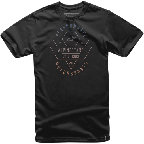 Alpinestars - Alpinestars Chevron T-Shirt - 10167200210M - Black Medium