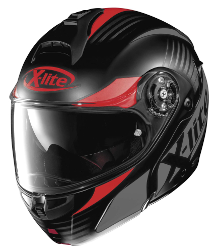 X-lite - X-lite X-1004 XCom Nordhelle Helmet - X1G5275070158 - Flat Black 2XL
