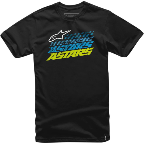 Alpinestars - Alpinestars Hashed T-Shirt - 101672007102X - Black 2XL