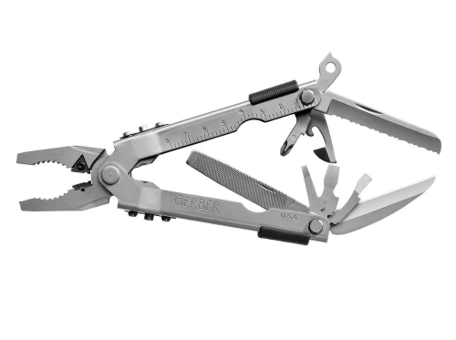 Gerber - Gerber Multi-Plier Bluntnose Stainless One-Hand Opening Multi-Tool - 07500