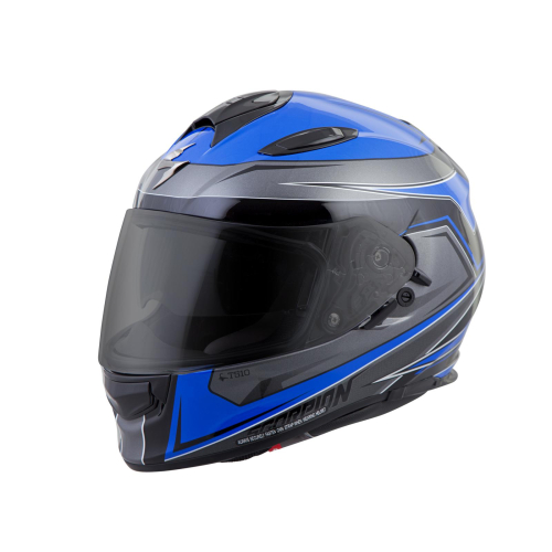Scorpion - Scorpion EXO-T510 Tarmac Helmet - T51-1024 - Blue/Black Medium