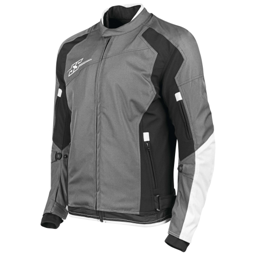 Speed & Strength - Speed & Strength Sure Shot Textile Jacket - 1101-0214-9055 - White/Black X-Large