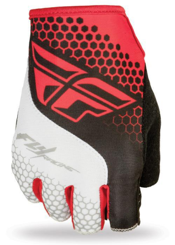 Fly Racing - Fly Racing Lite Fingerless Gloves - 350-086207 - Red/White X-Small