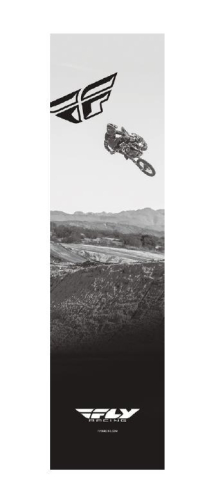 Fly Racing - Fly Racing Display Banner - Lifestyle Shot - Black/White - BANNER-FLY-D1