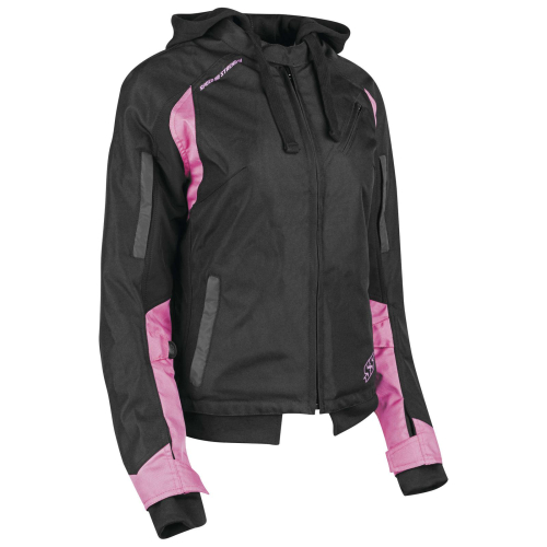 Speed & Strength - Speed & Strength Spell Bound Womens Textile Jacket - 1101-1217-6554 - Pink/Black Large