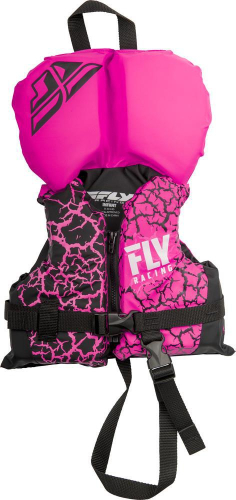 Fly Racing - Fly Racing Floatation Infant Vest - 112424-105-000-18 - Pink/Black Under 30 Lbs.