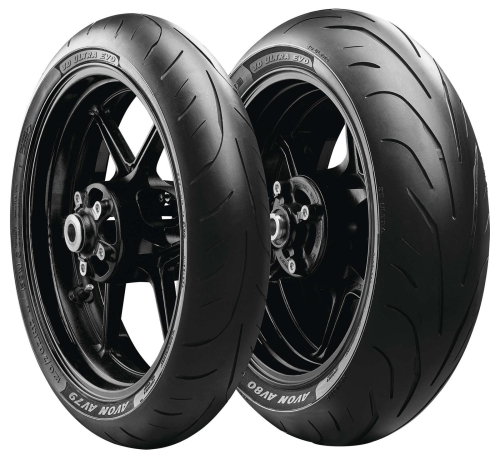 Avon Tyres - Avon Tyres 3D Ultra Evo Front Tire - 120/70ZR17 - 2370013