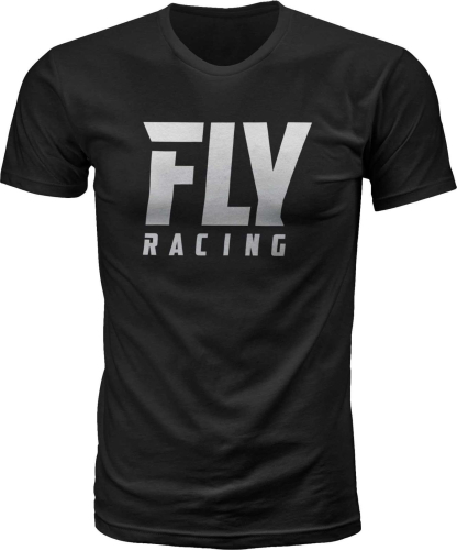 Fly Racing - Fly Racing Logo T-Shirt - 352-11702X Black 2XL