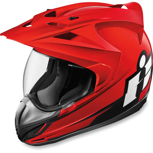 Icon - Icon Variant Double Stack Helmet - XF-2-0101-10017 - Red X-Small