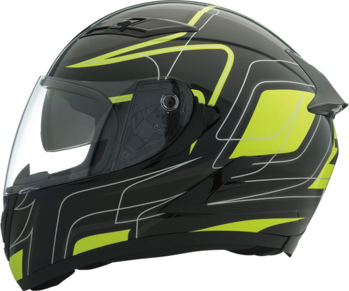 Z1R - Z1R Strike OPS SV Graphics Helmet - XF-2-0101-9095 Black/Hi-Viz Yellow X-Small