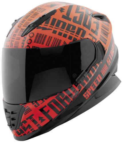 Speed & Strength - Speed & Strength SS1310 Fast Forward Helmet - 1111-0610-0953 - Red/Black Medium