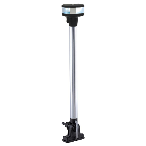 Perko Folding Masthead Light Vertical Combo Mast/All-Round 12-13/16 High Sail or Power