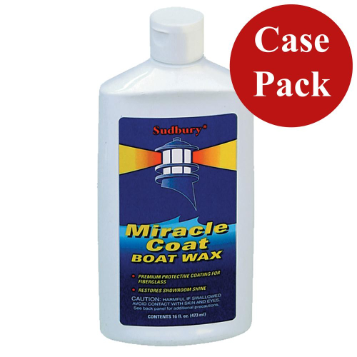 Sudbury - Sudbury Miracle Coat Boat Wax - 16oz Liquid - *Case of 6*