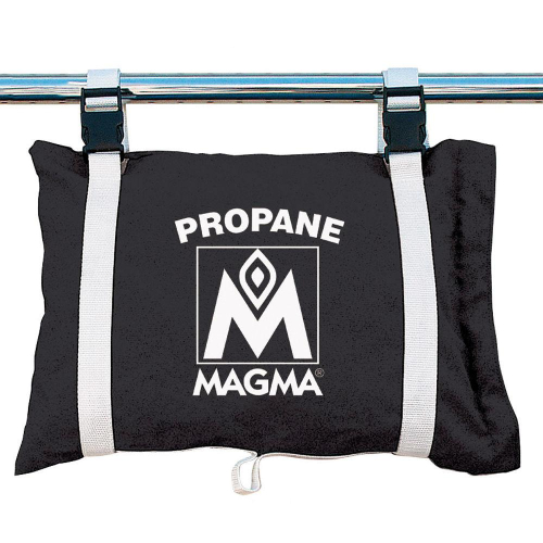 Magma - Magma&nbsp;Propane /Butane Canister Storage Locker/Tote Bag - Jet Black