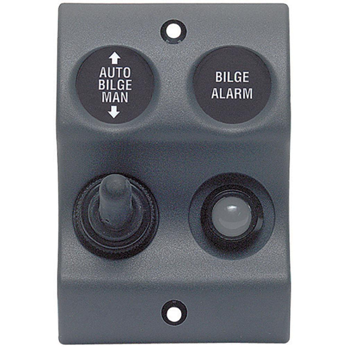 BEP Marine - BEP Micro Series Sprayproof Switch Bilge Control Panel w/Alarm