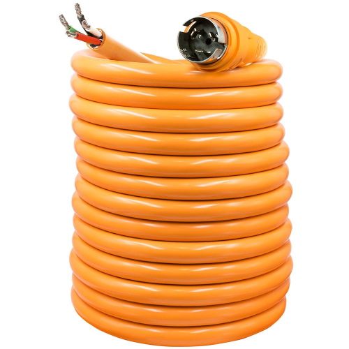 SmartPlug - SmartPlug 50 Amp 50&#39; Harmonized Cord w/Dockside NEMA SS2-50R Twist-Type Connector w/Blunt End
