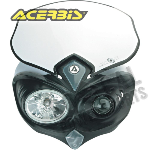 Acerbis - Acerbis Cyclops Headlight - Black - 2042690001/14300205