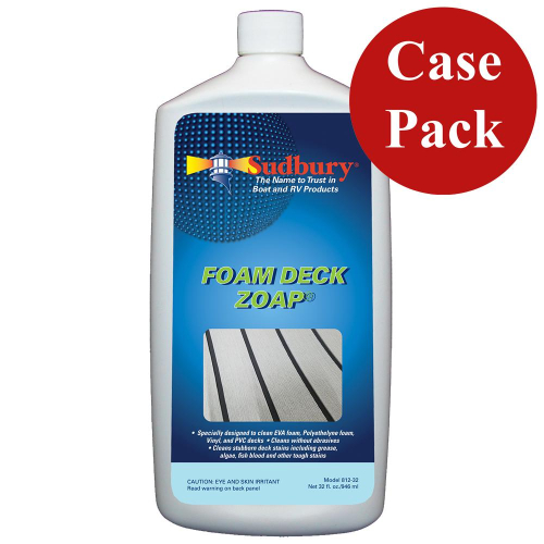 Sudbury - Sudbury Foam Deck Zoap&reg; Cleaner - 32oz *Case of 6*