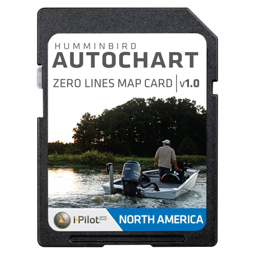 Humminbird - Humminbird AutoChart Zero Lines Map Card