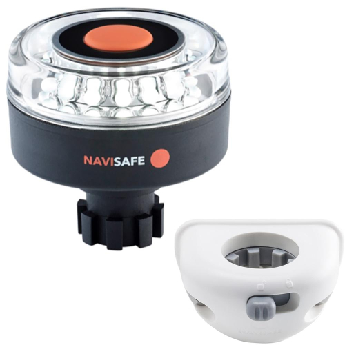 Navisafe - Navisafe Navilight 360&deg; 2NM w/Navibolt Base &amp; Vertical Mount - White