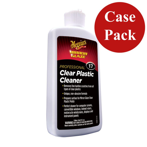 Meguiar's - Meguiar&#39;s M17 Mirror Glaze&reg; Clear Plastic Cleaner - *Case of 6*