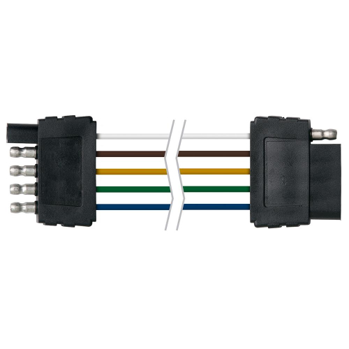 Ancor - Ancor Trailer Connector-Flat 5-Wire 48" Loop