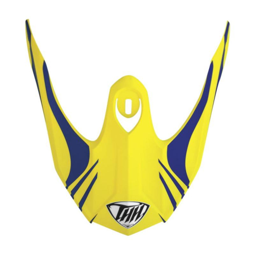 THH Helmets Visor Twister for T730X Helmets - Yellow/Blue