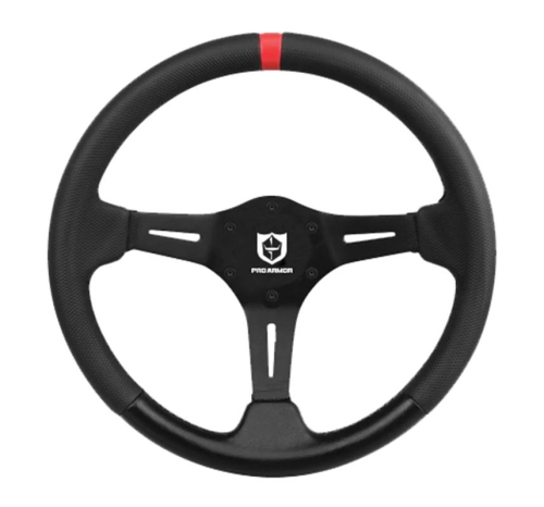 13.75 Top Marker Extreme Weather Steering Wheel - Red
