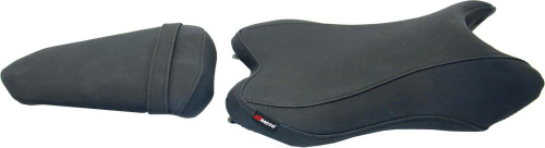 HT Moto - HT Moto Seat Cover - Black/Carbon - SB-B01-B