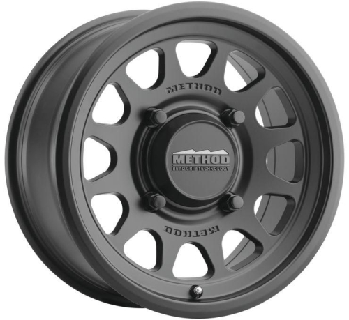 Method Race Wheels MR414 Bead Grip Matte Black Wheel with Aluminum (15 x 7. inches /4 x 156 mm, 13 mm Offset)