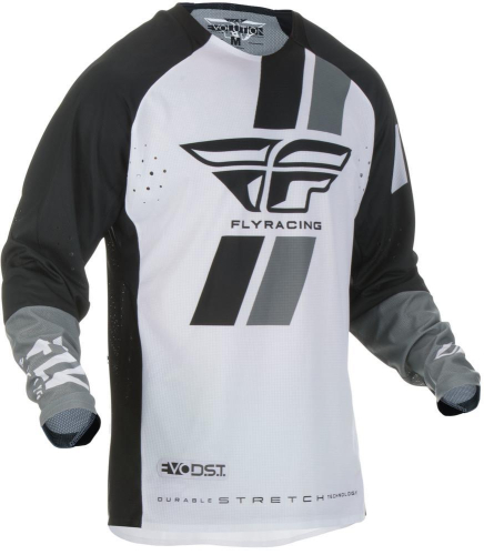Fly Racing - Fly Racing Evolution DST Jersey - 372-220M - Black/White Medium